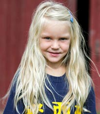 外籍儿童模特 Kajsa